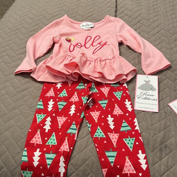 Rare Editions Toddler Girls 3-Piece Christmas Set/NWT/2T - Picture 10 of 16